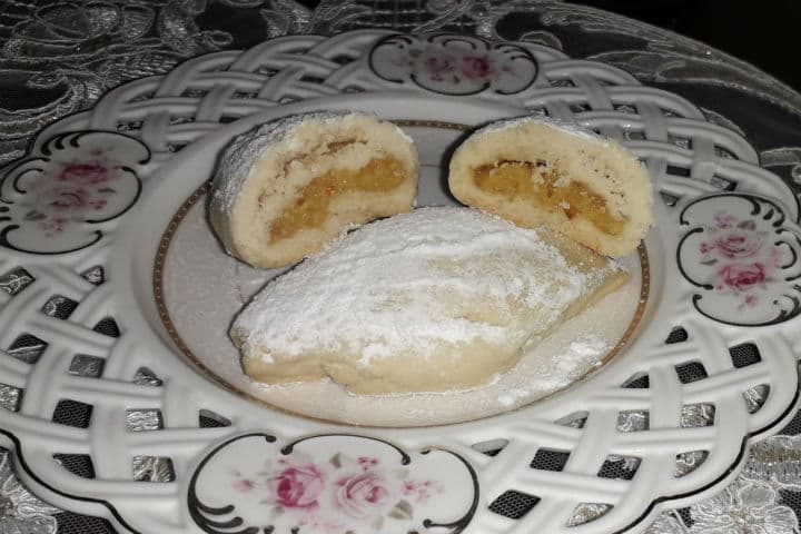 Portakal Dolgulu Ev Kurabiyesi