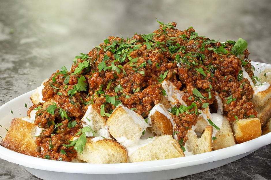 Ekmek Mantısı (Papara) recipe