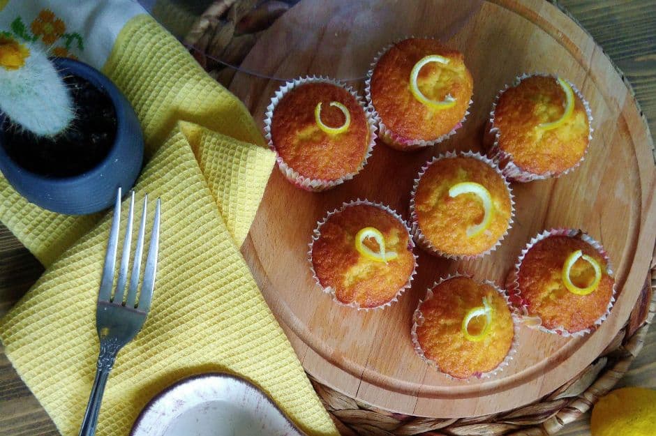 Limonlu ve Portakallı Muffin