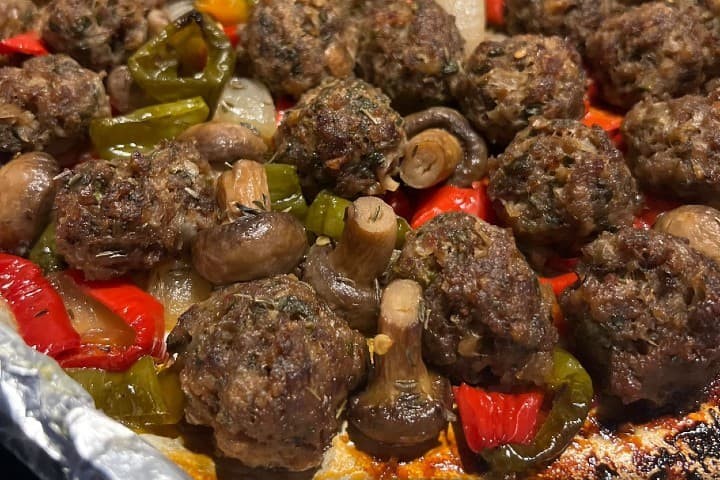 Fırında Sebzeli Köfte
