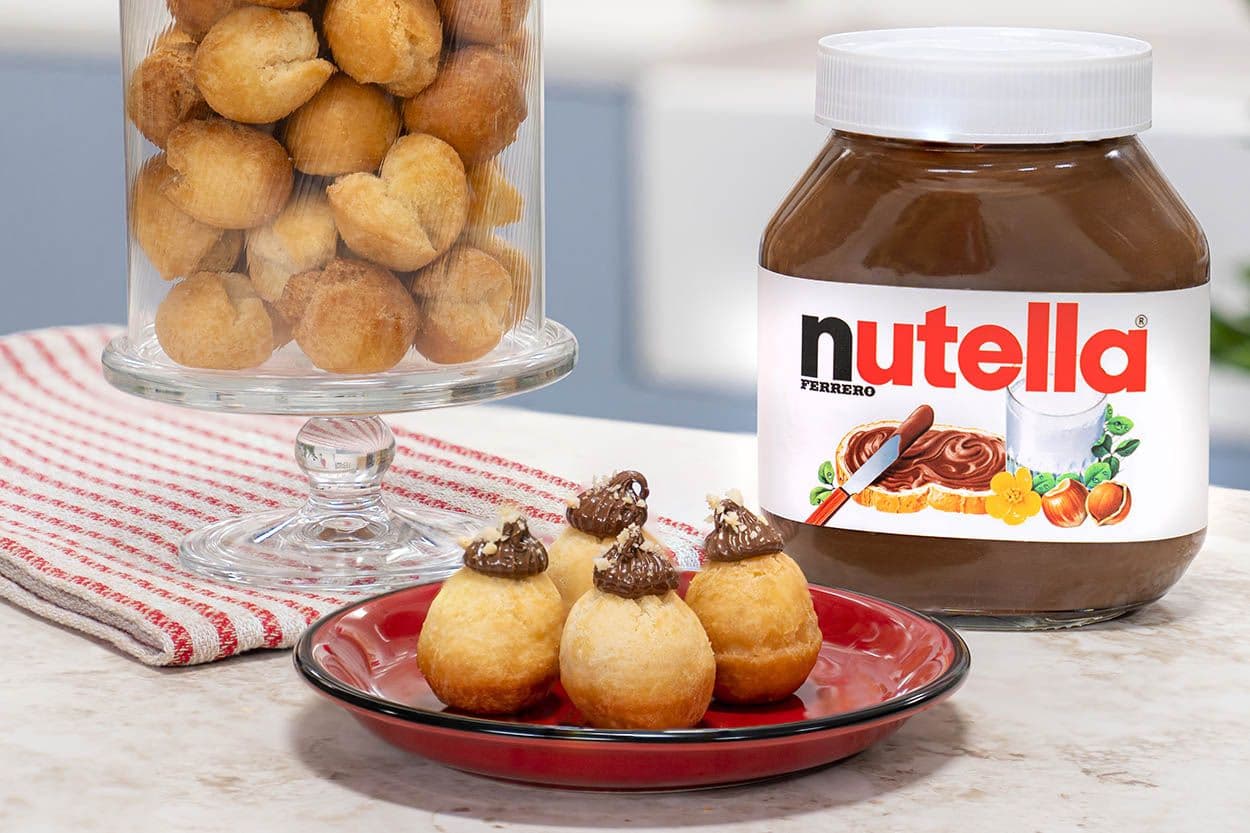 Nutella'lı Lokma Tatlısı