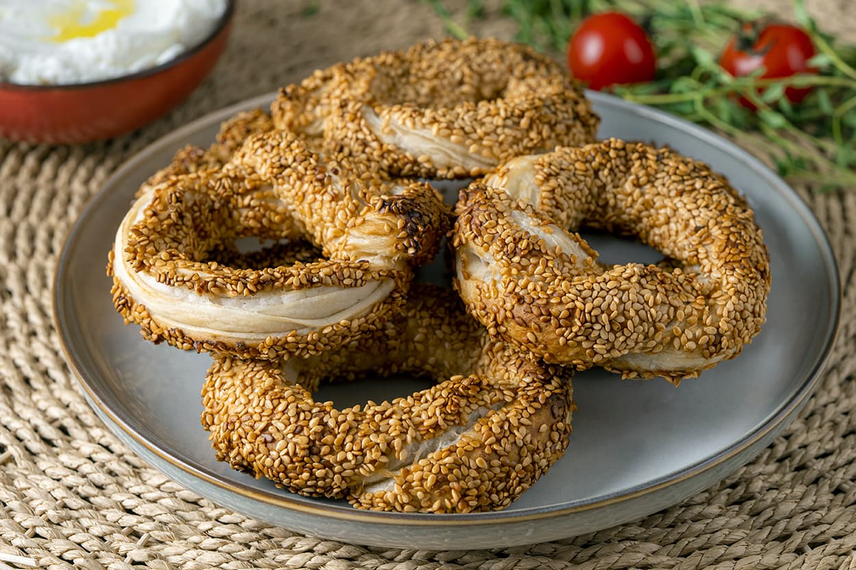 Airfryer'da Milföy Simit