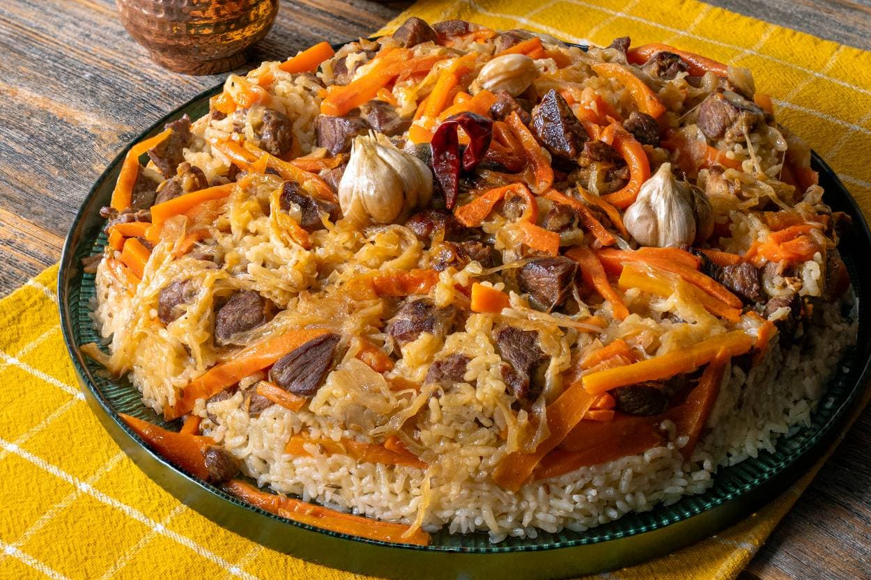 Orijinal Özbek Pilavı