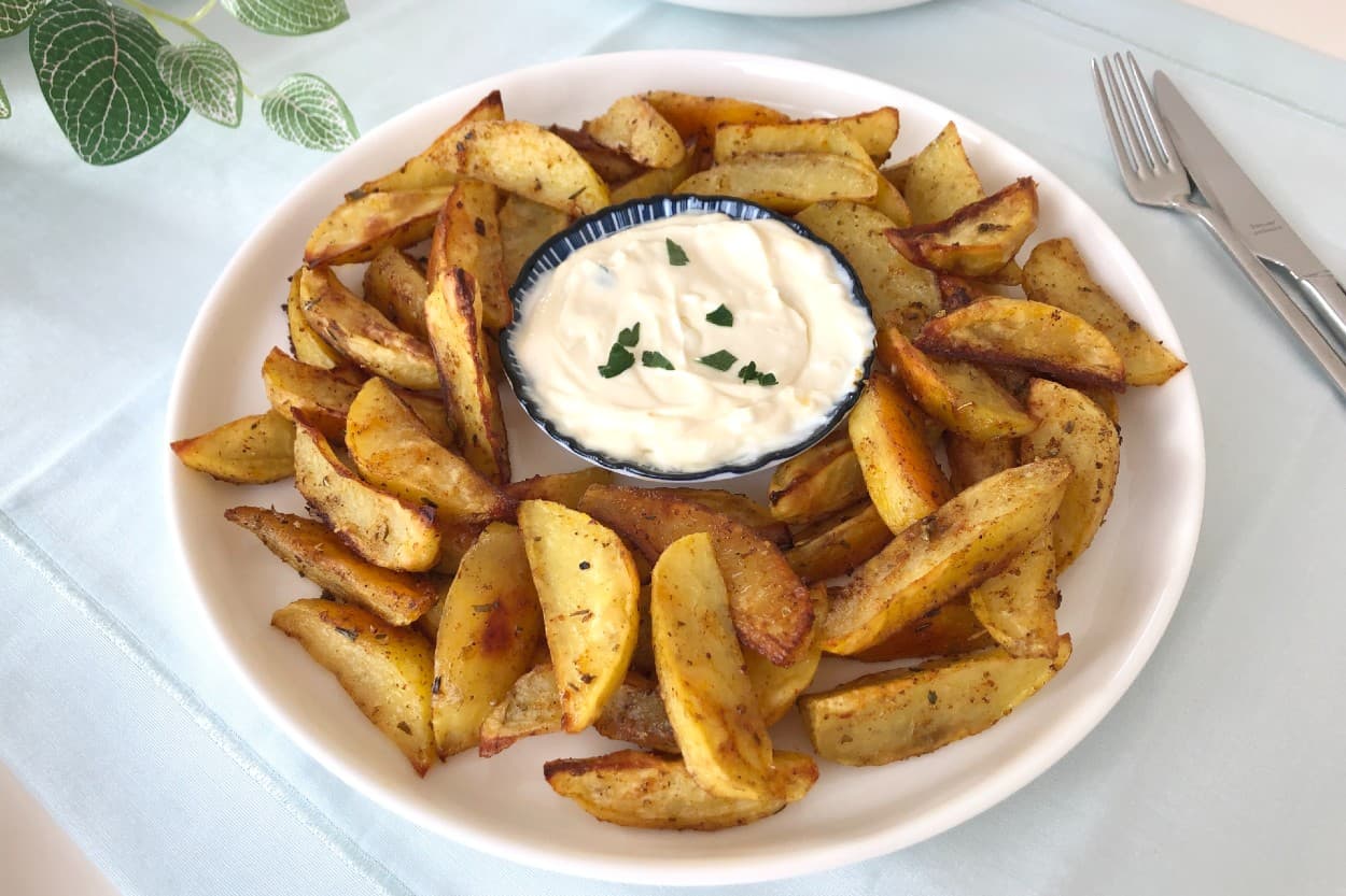 Kajun Baharatlı Fırın Patates