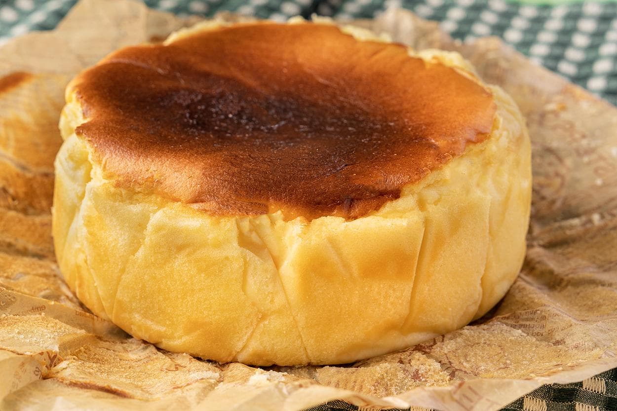 Airfryer'da San Sebastian Cheesecake