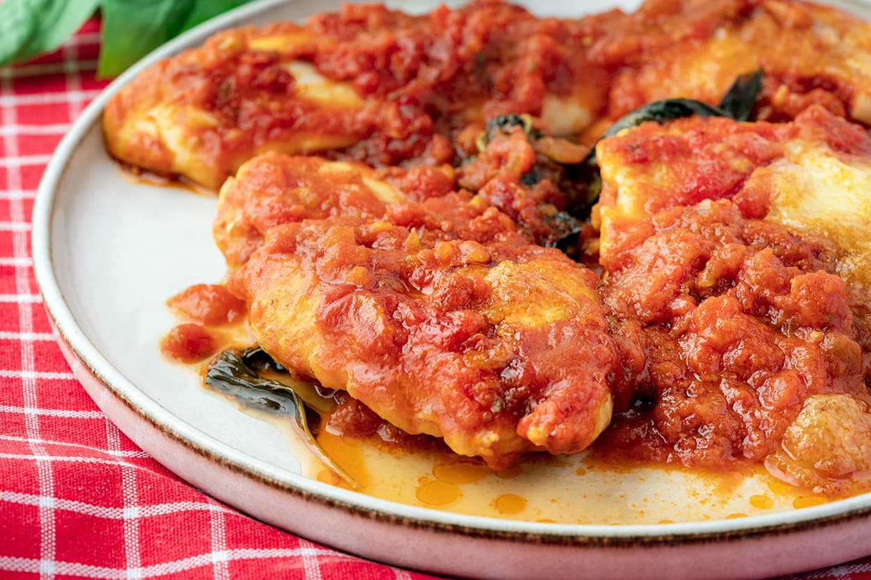 Sorrentina Soslu Tavuk (Pollo Alla Sorentina)