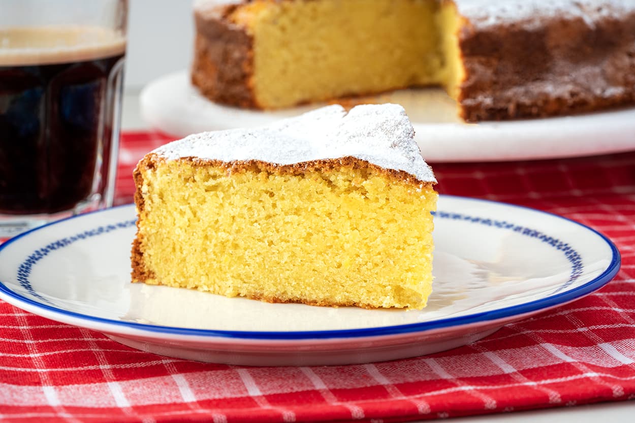 Glutensiz Limonlu İtalyan Keki (Torta Caprese Al Lemone)