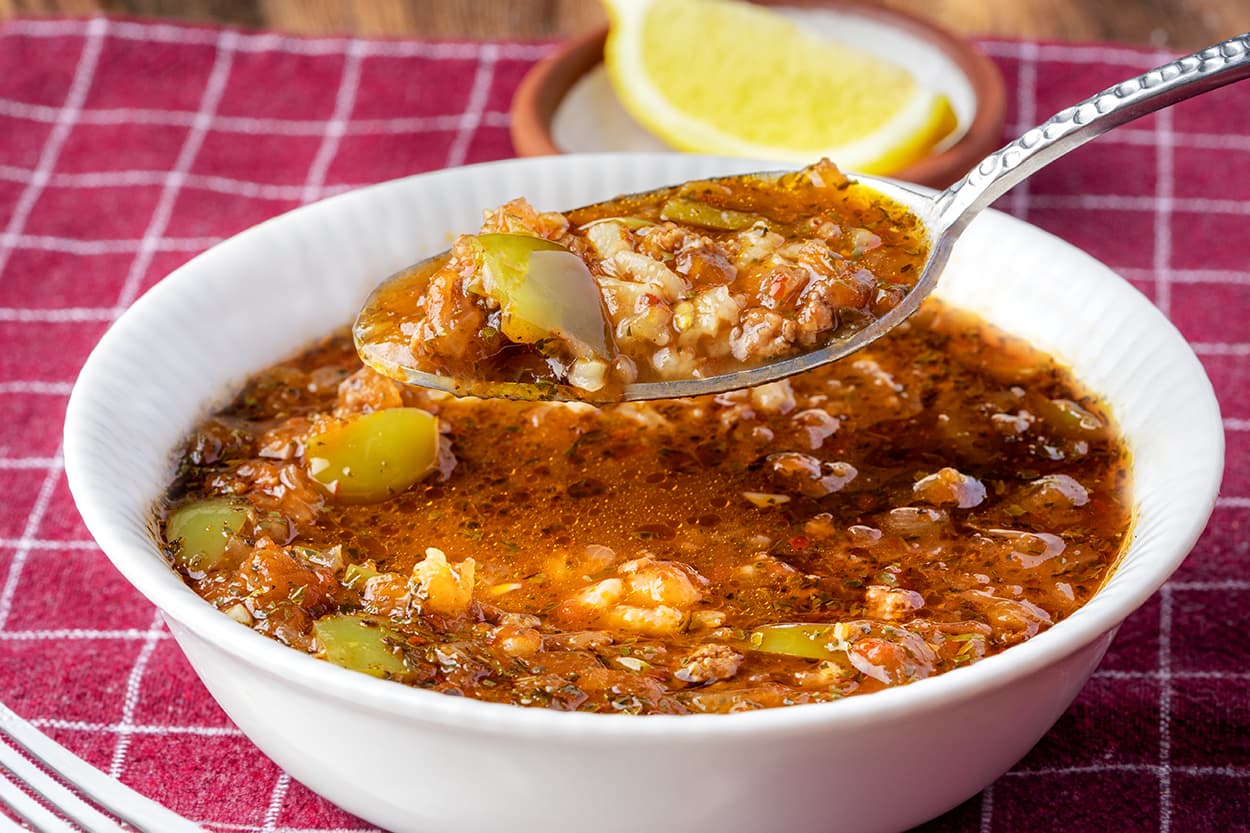 Biber Dolması Tadında Çorba