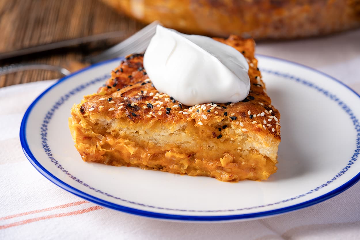 Pırasalı Karıştırma Börek
