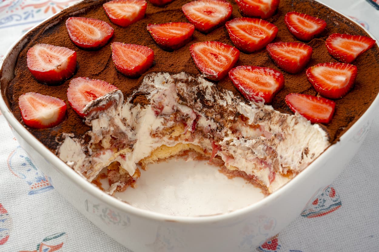 Çilekli Tiramisu