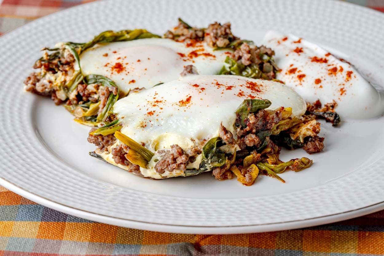 Yumurtalı Kıymalı Çiriş
