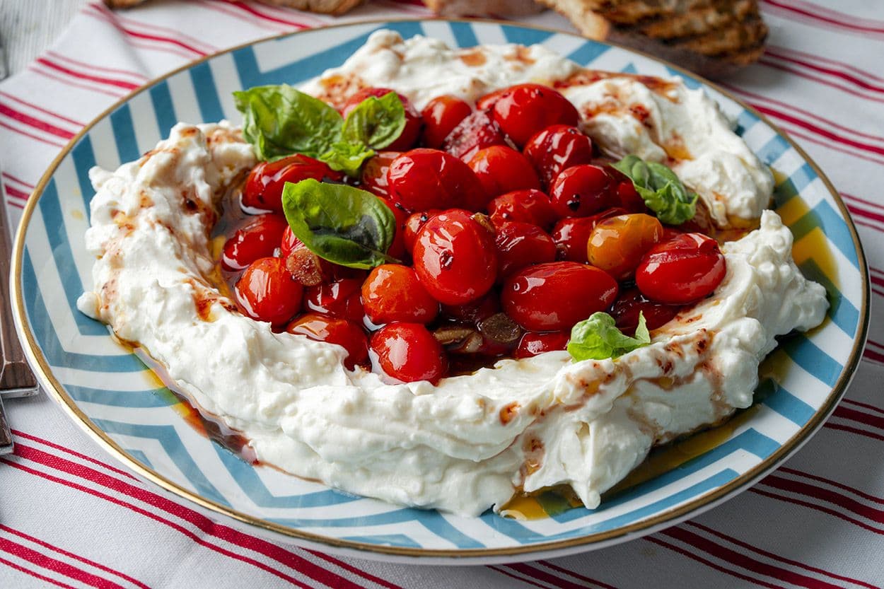 Bal ve Nar Ekşili Domates Mezesi