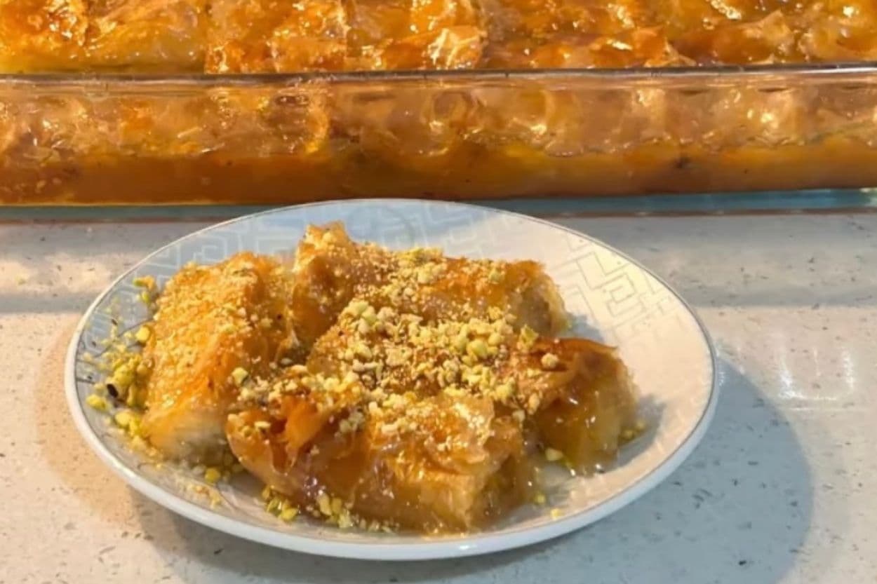 Hazır Yufkadan Pratik Baklava