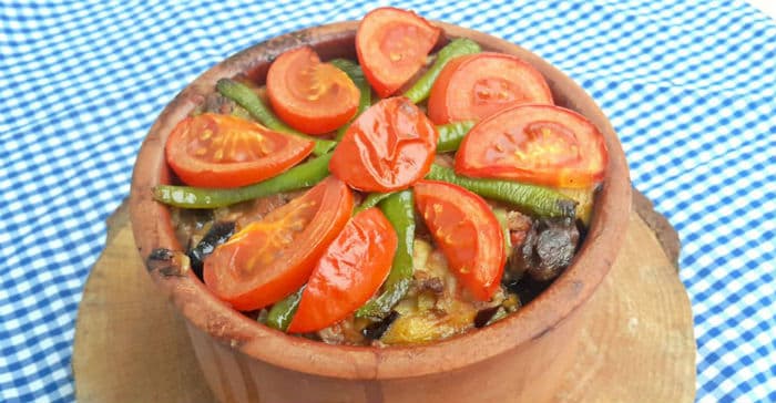Etli Patlıcanlı Kebap