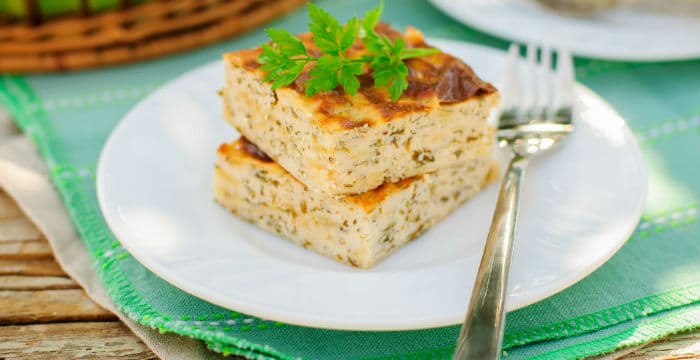 Fırında Kabak Böreği