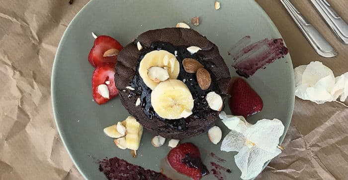 Sağlıklı Kakaolu Pancake