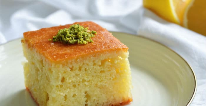 Limonlu Yoğurt Tatlısı