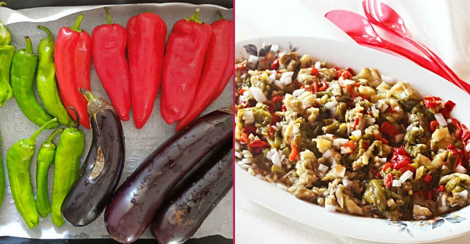 Közlenmiş Sebze Salatası