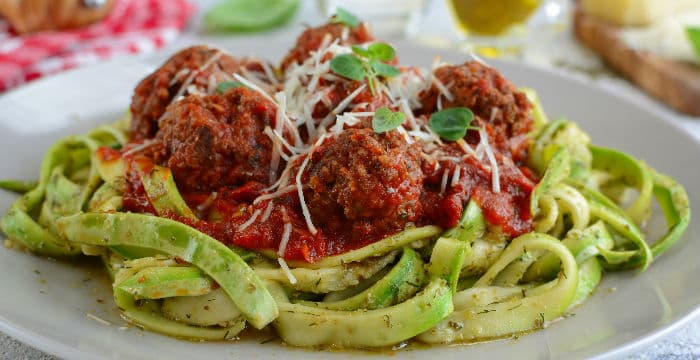 Köfteli Kabak Spagetti