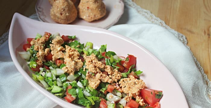 Sürk Peynirli Salata