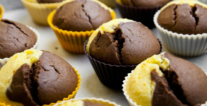 İki Renkli Muffin