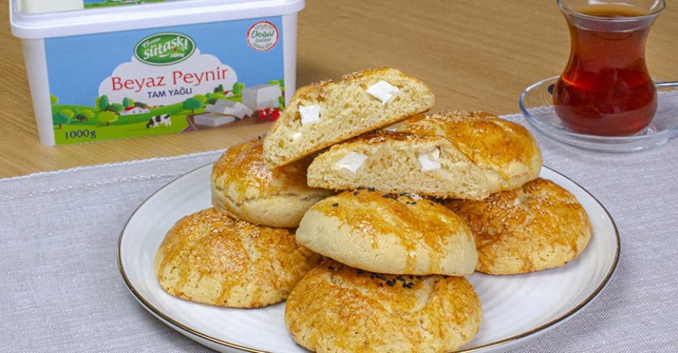 Beyaz Peynirli Yumuşak Poğaça