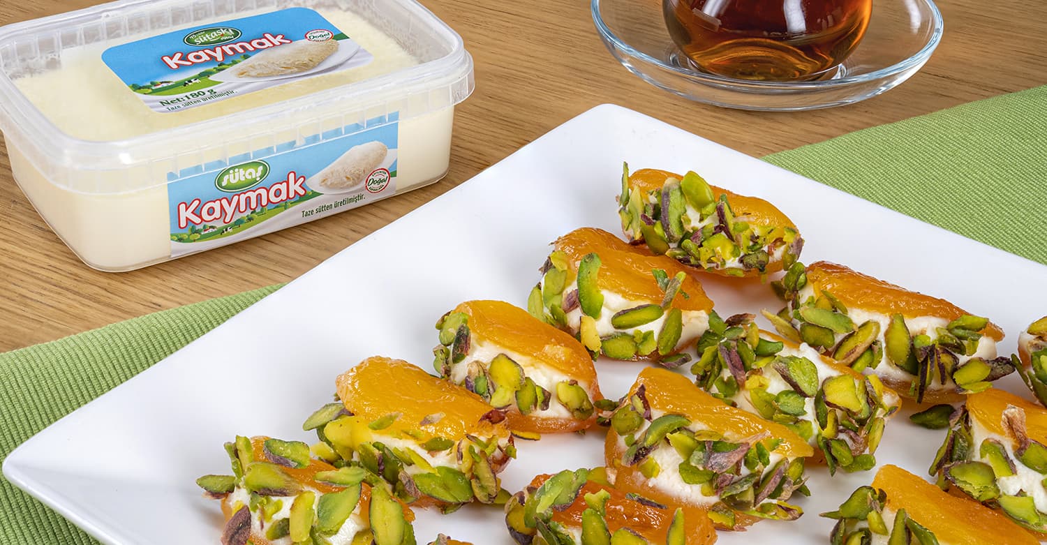 Kaymaklı Kayısı Tatlısı