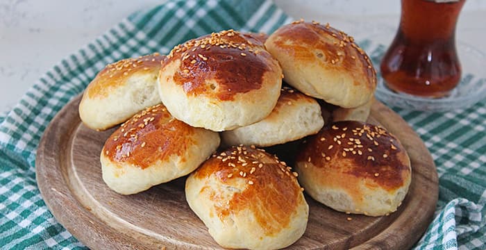 Sütlü Sodalı Pamuk Poğaça