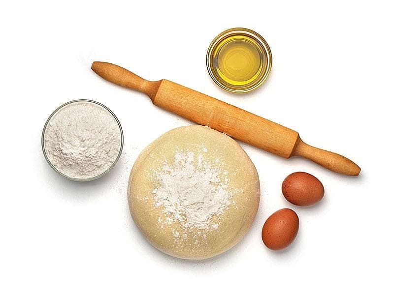 Kuru Mayalı Pide Hamuru