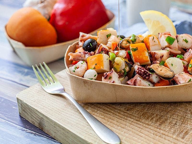 Ahtapotlu Teke Salatası