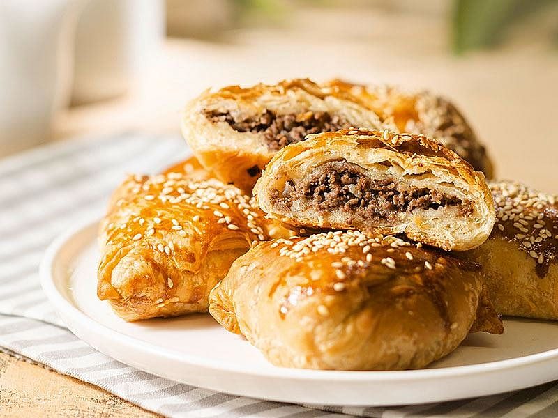 Air Fryer'da Kıymalı Mini Poğaça tarifi