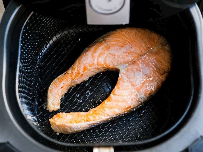 Air Fryer'da Somon