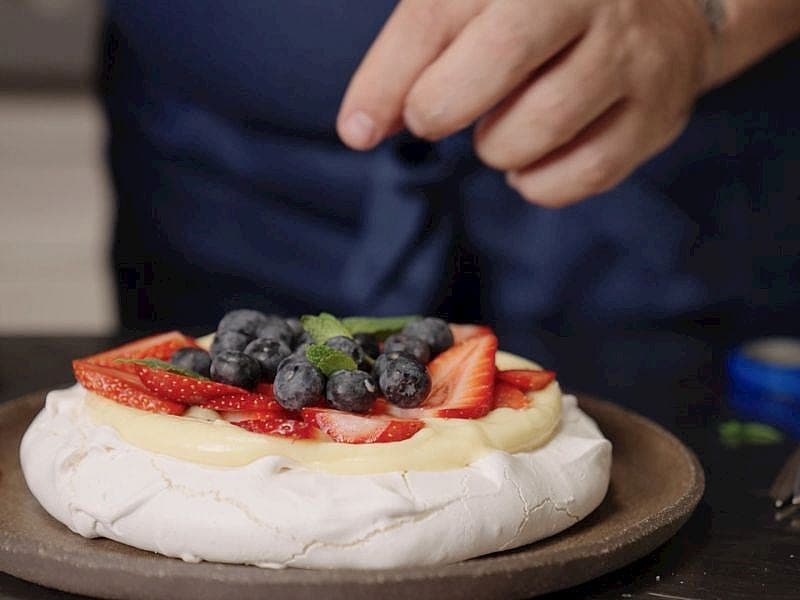 Airfryer'da Pavlova
