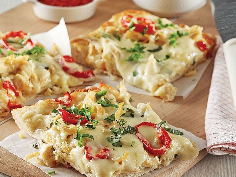 Alfredo Soslu, Tavuk Etli Pizza
