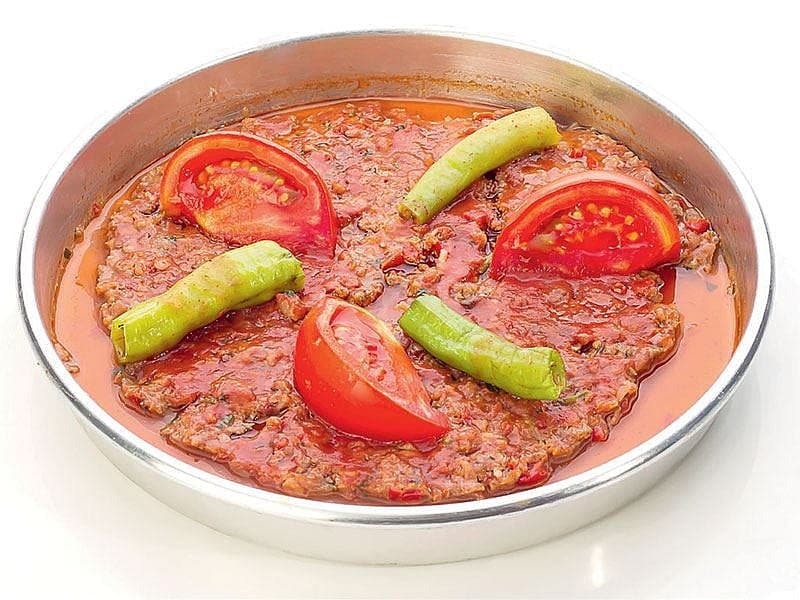 Antakya Usülü Vegan Tepsi Kebabı