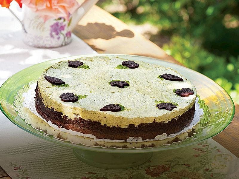 Antep Fıstığı Kremalı Brownie
