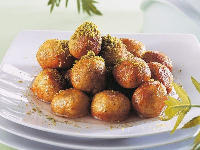 Antepfıstıklı Lokmalar