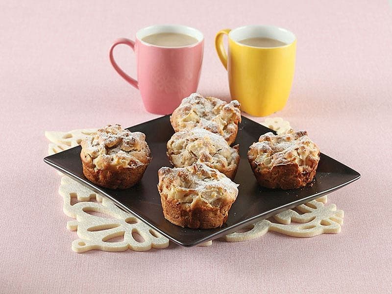 Armutlu Ve Cevizli Muffin