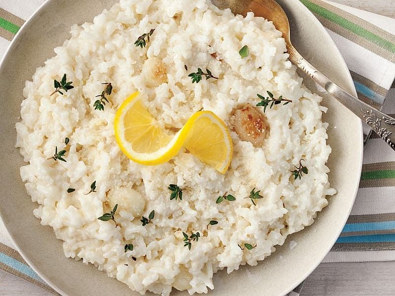 Arpacık Soğanlı Risotto