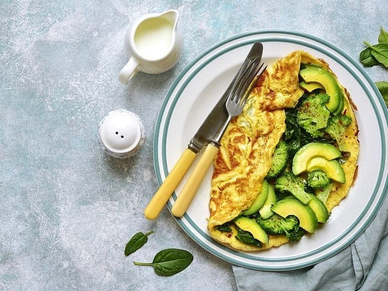 Avokadolu Omlet (+8 Ay)
