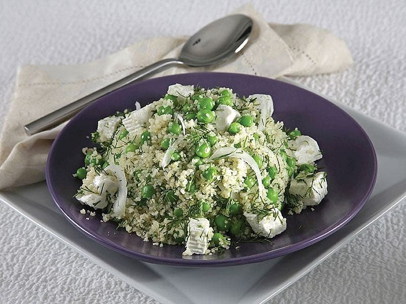 Bahçe Bezelyeli Bulgur Salatası