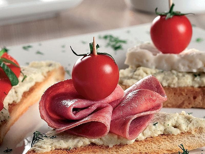 Bakla Crostini