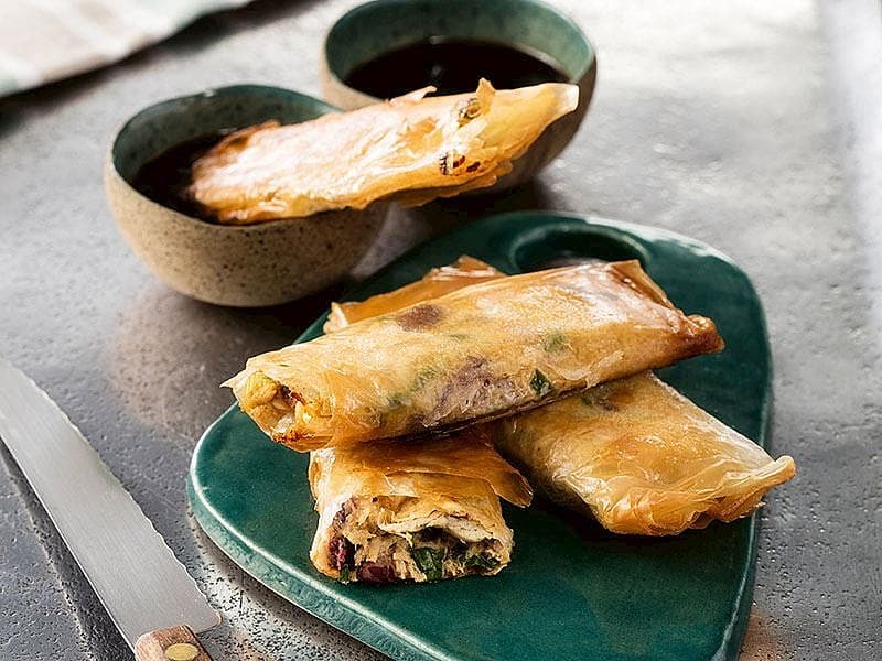 Baklava Hamurunda Bıldırcın Çıtır