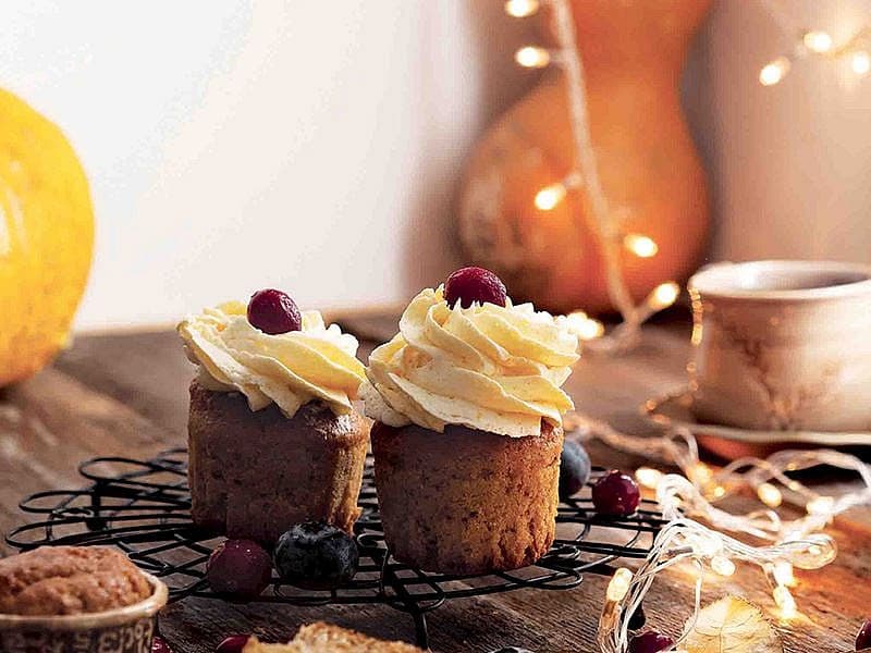 Bal Kabağı Kremalı Muffin