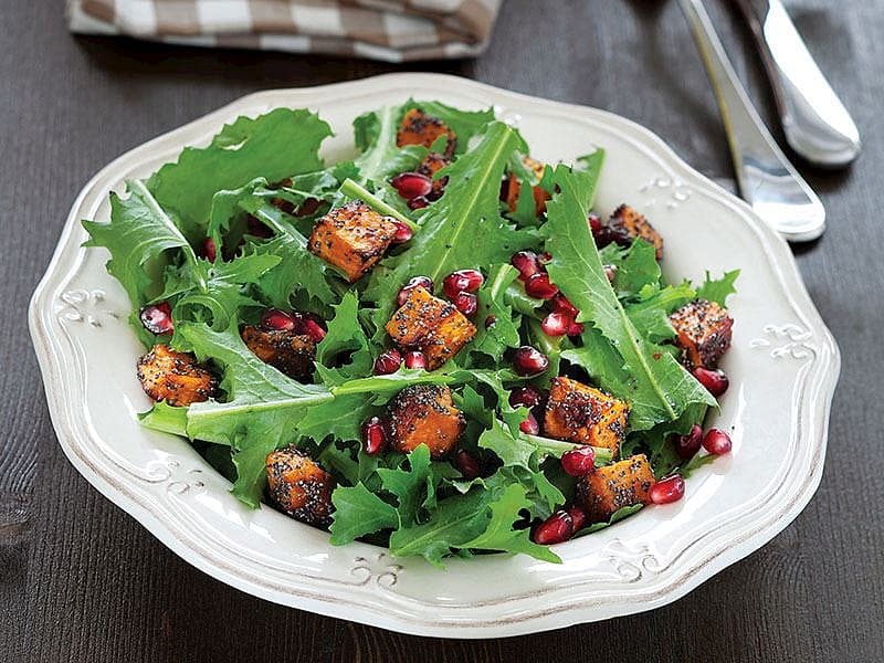 Balkabaklı Roka Salatası