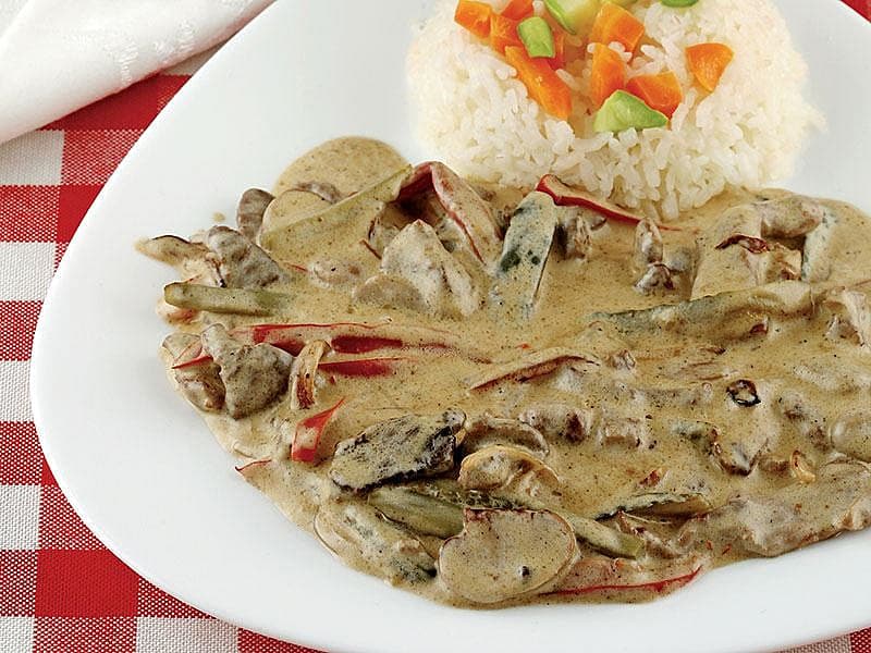 Beef Stroganoff