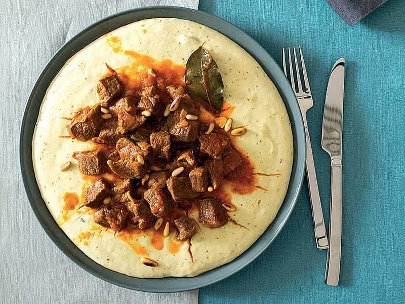 Beğendili Tas Kebabı