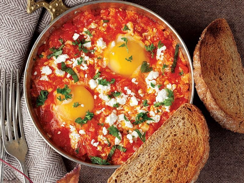 Beyaz Peynirli Menemen tarifi