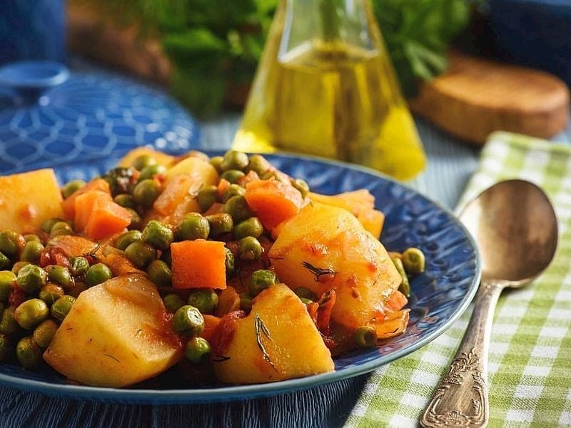 Kıymalı Bezelye Yemeği
