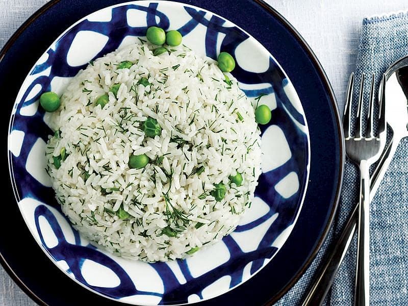 Bezelyeli Pirinç Pilavı